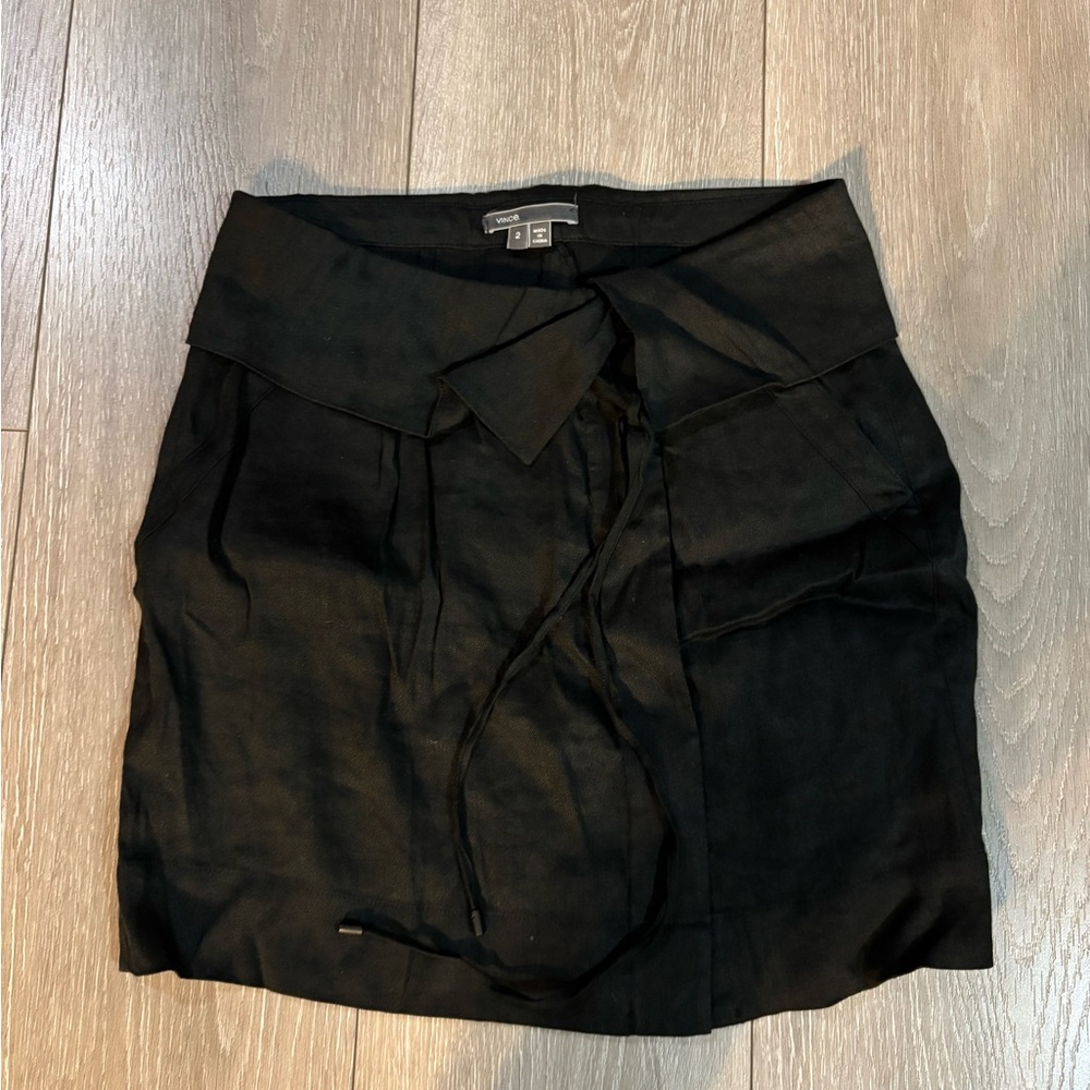 Vince Black Mini Skirt